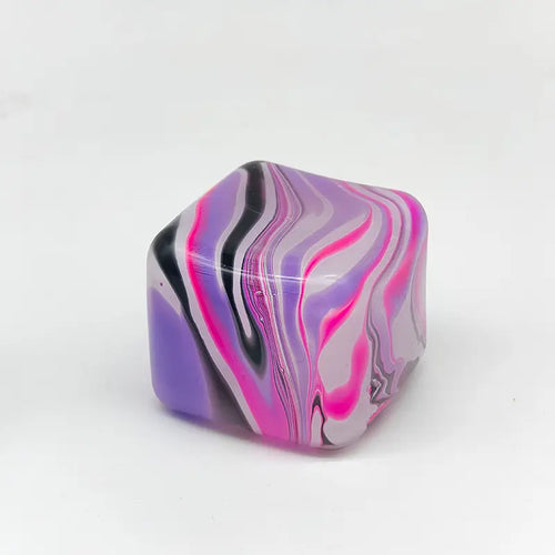 1.38In or 2.17In Rough-Textured Cube Squeezing Toy, Sensory Toy, Rotating Squeeze Blocks for Kids,Durable Material, Soothing Finger Gyroscope, Soft Texture, Swinging Design - Party Gift